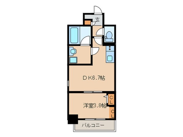 ポルタニグラ大須の物件間取画像